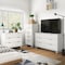 Manhattan Comfort Granville White 5-Drawer Tall Dresser, 3-Drawer Standard Dresser and 6-Drawer Double Dresser GRAN031 - alternate 1